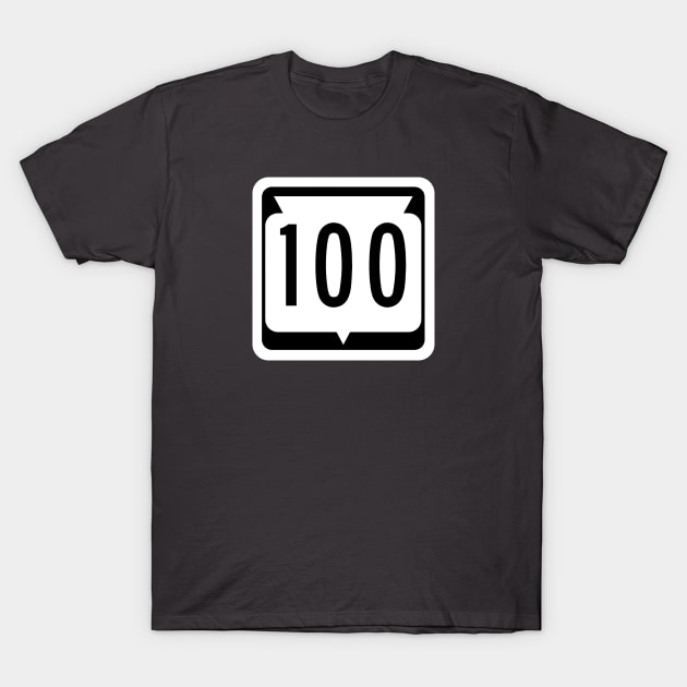 HWY 100 T-Shirt by Alarm Creative